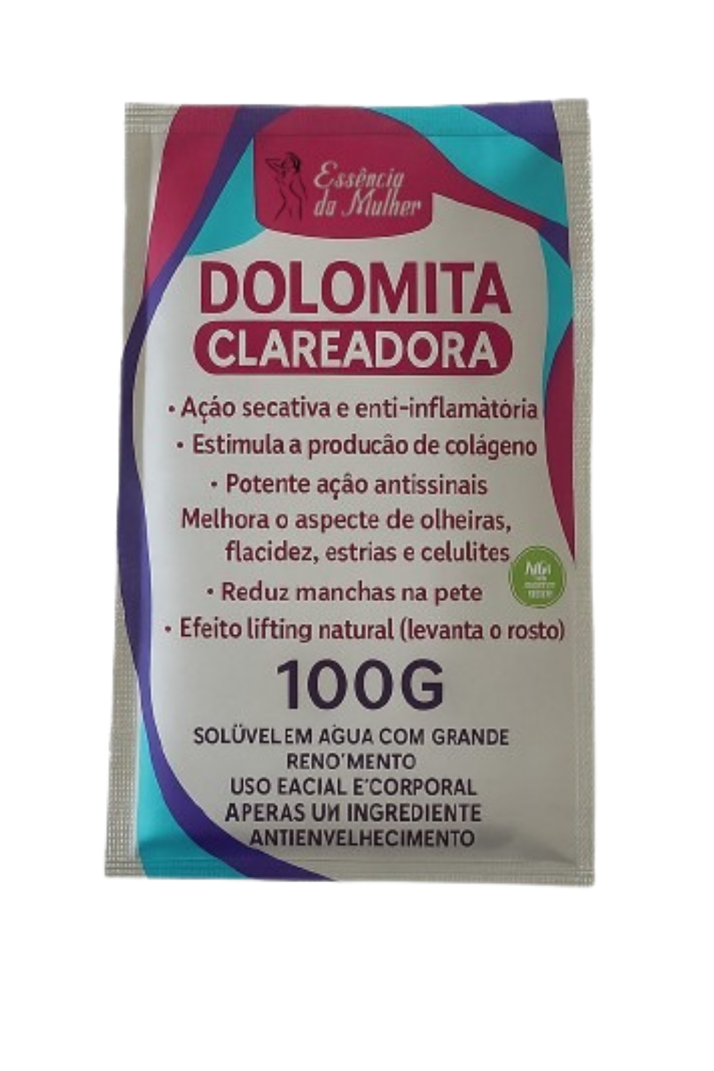 Inserir um título (18) Dolomita Clareadora 100g - Imagem 1