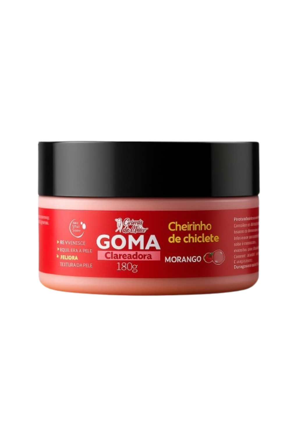 Inserir um título (27) Goma Clareadora Morango 180g - Imagem 1