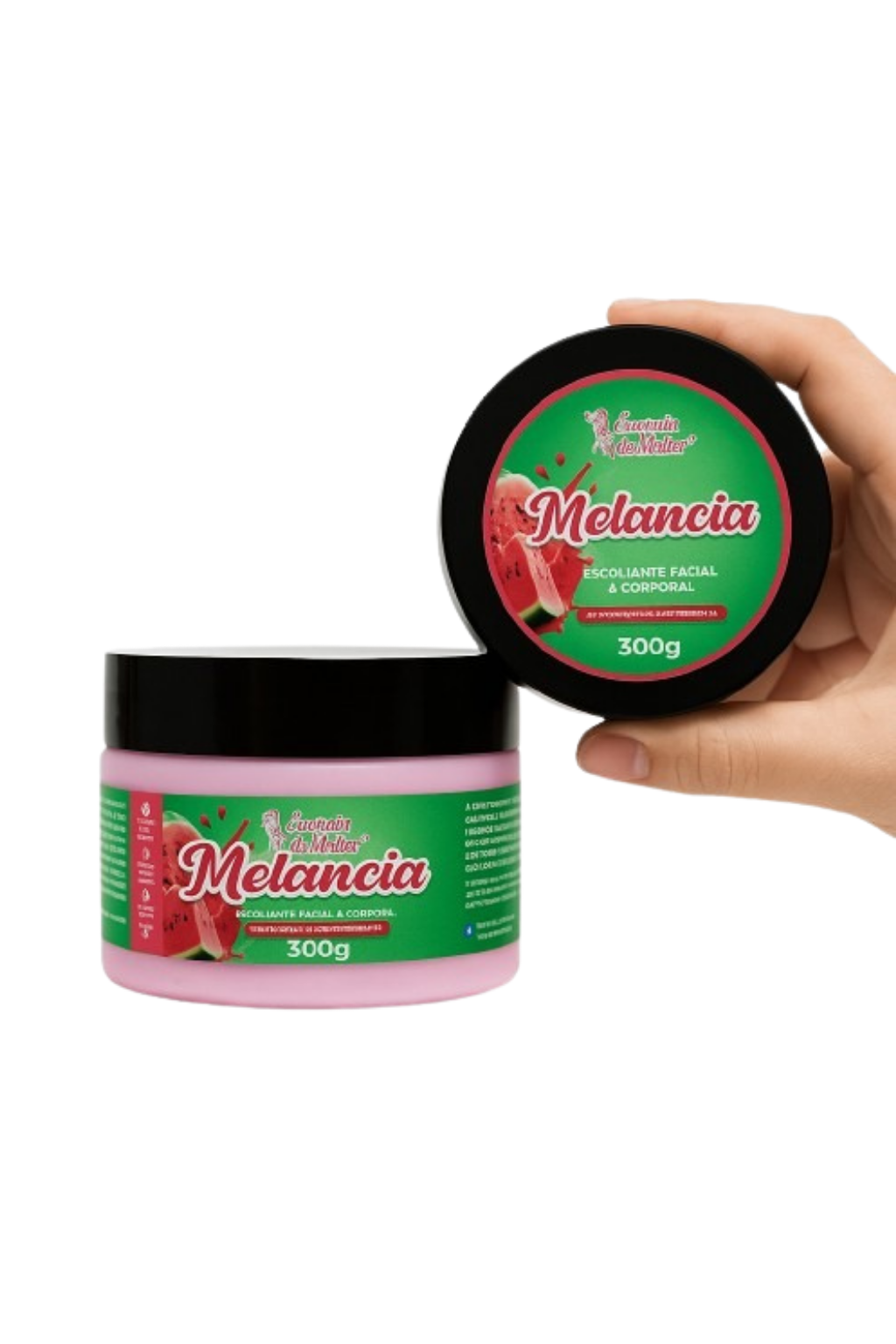 Inserir um título (30) Esfoliante Clareador de Melancia – 300g (pote) - Imagem 1